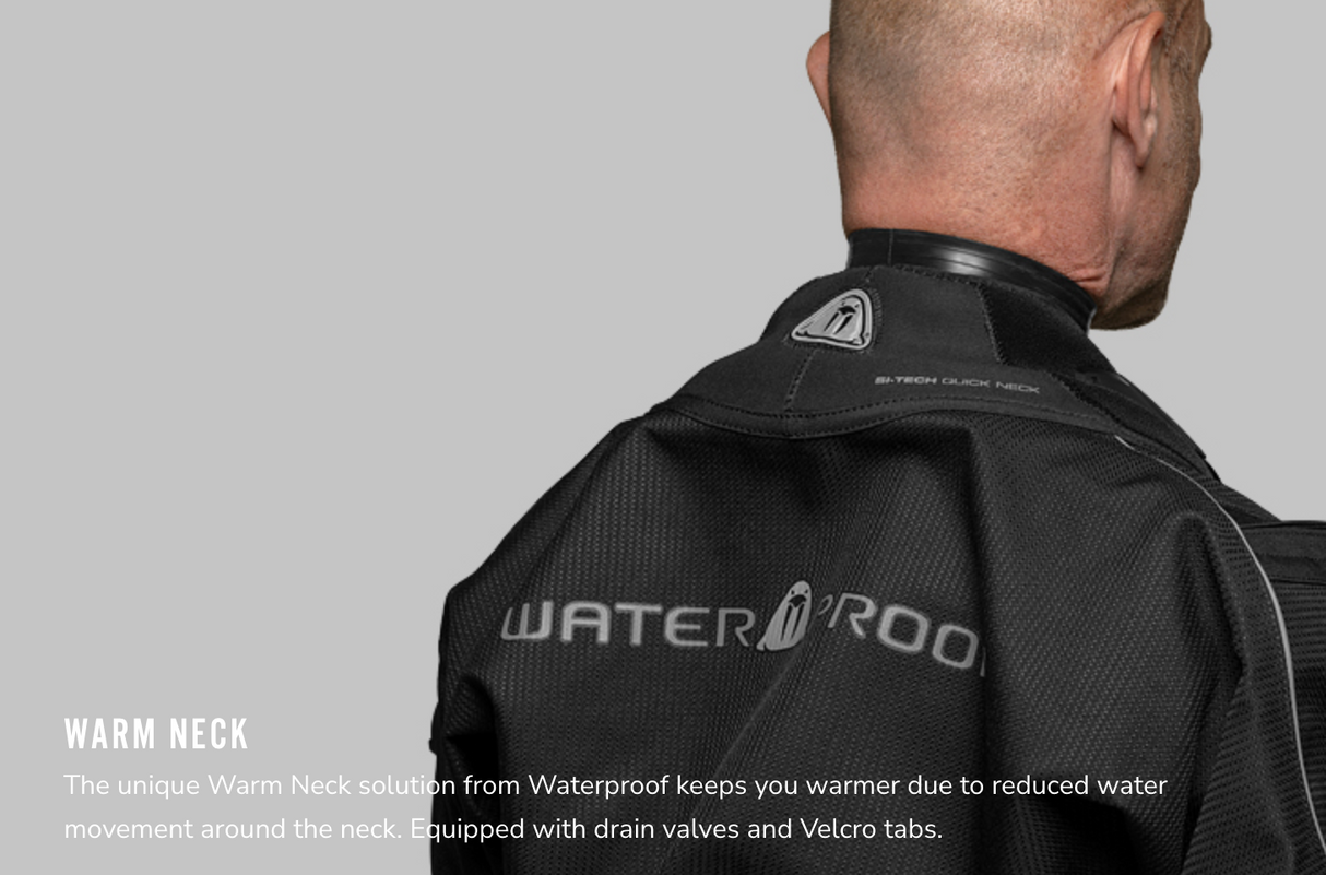 Waterproof warm neck
